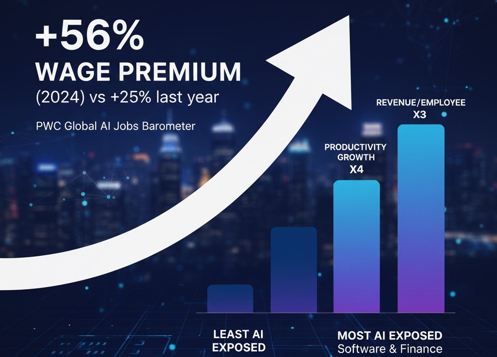 AI skills led to 56% wage increase in 2024