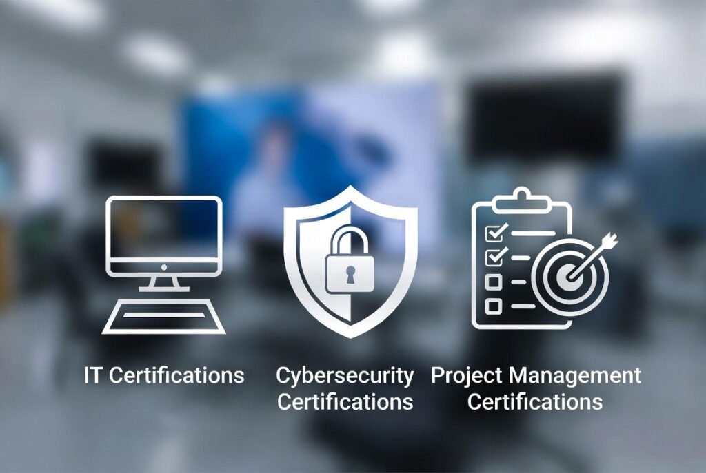 In-demand certifications to land high-paying jobs: IT, Cybersecurity, and PM