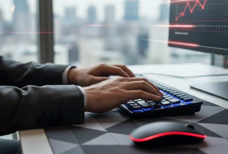 typing on ergonomic keyboard, preventing wrist and shoulder pain at computer