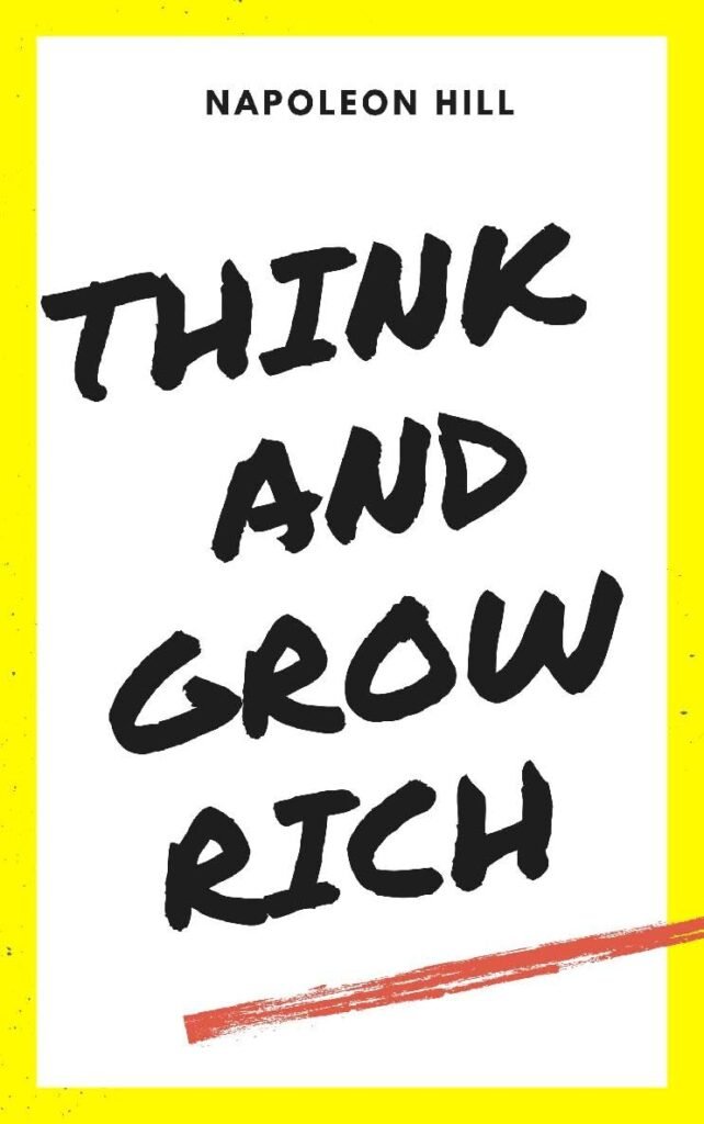 think and grow book cover, personal finance books