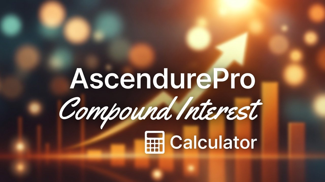 AscendurePro compound interest calculator Kenya