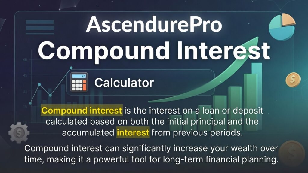 AscendurePro Compound Interest Calculator Kenya
