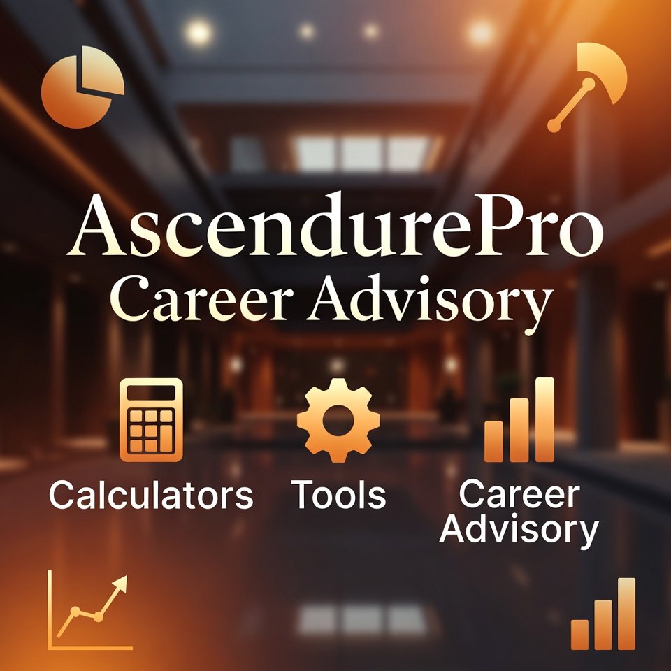 ascendurepro-tools-4-312026 AscendurePro career advisory: tools and calculators