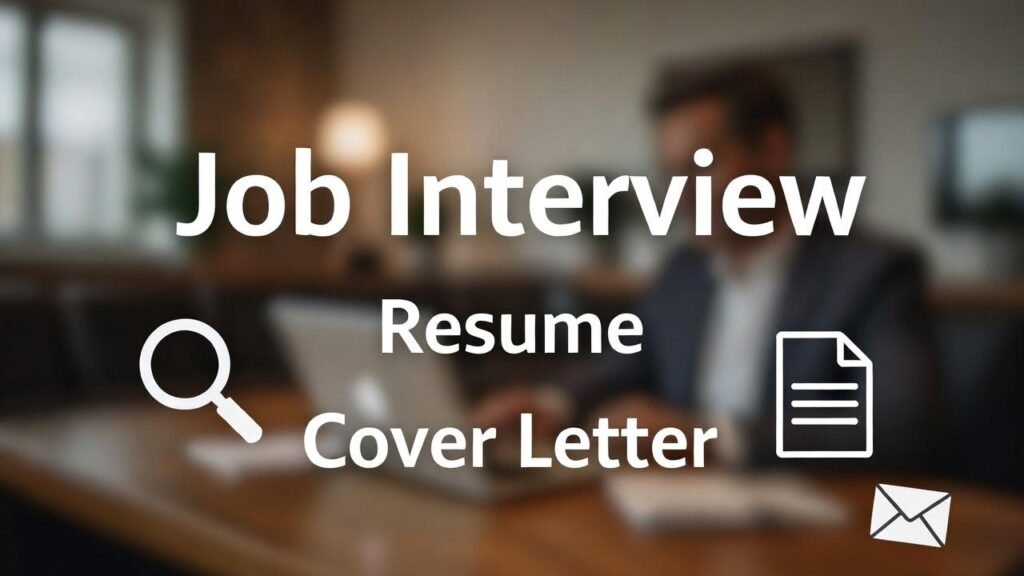 job interview, cover letter, resume, NEMA job interview