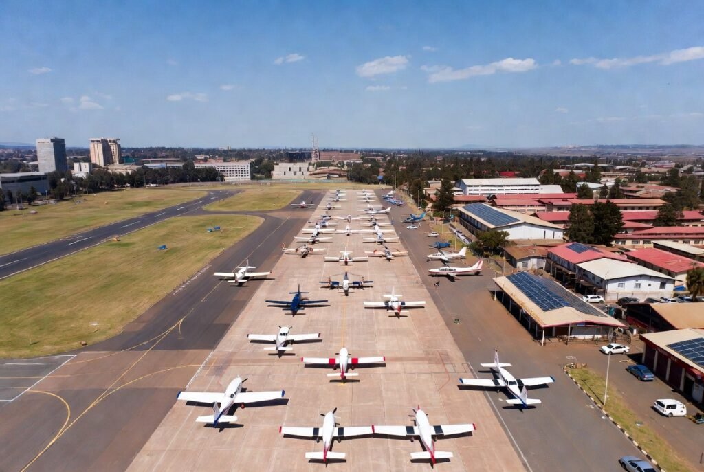 aircraft field, how to become a commercial pilot in Kenya