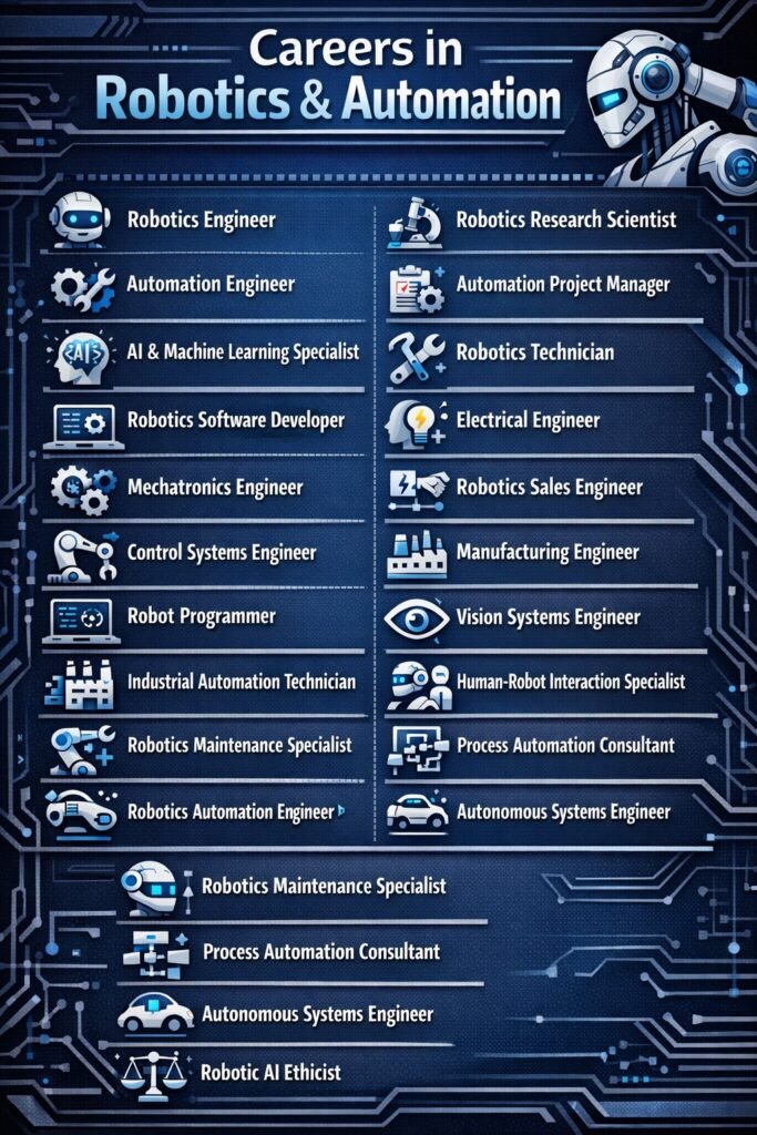 Careers in robotics and automation
