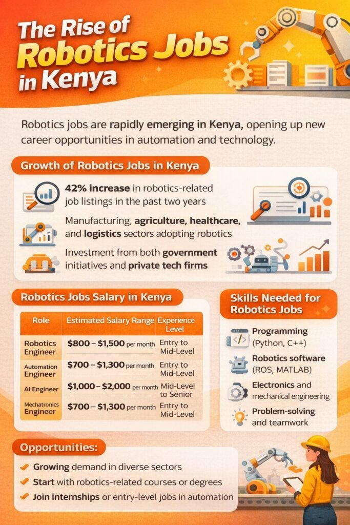 Rise of Robotics jobs in Kenya