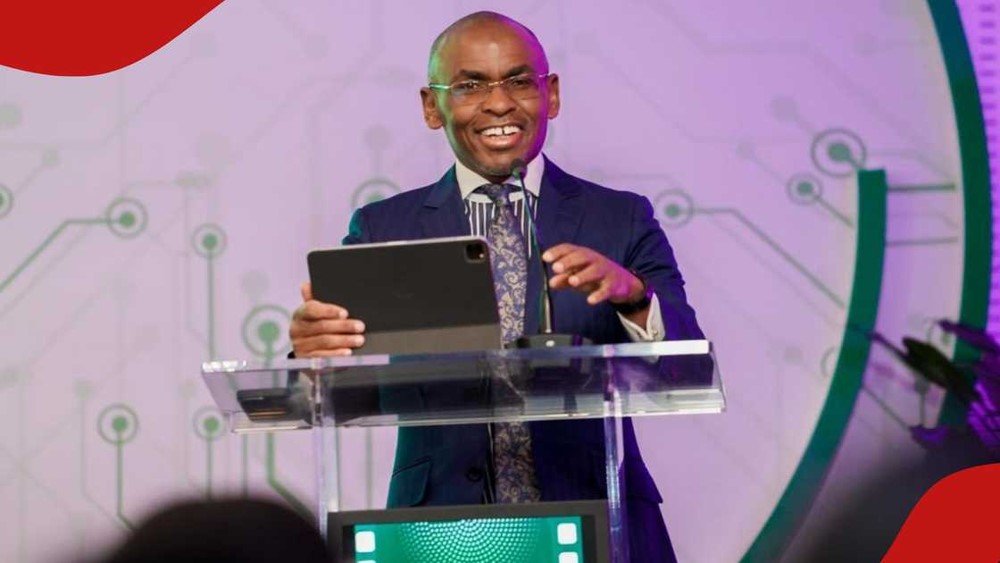 Safaricom CEO Dr. Peter Ndegwa