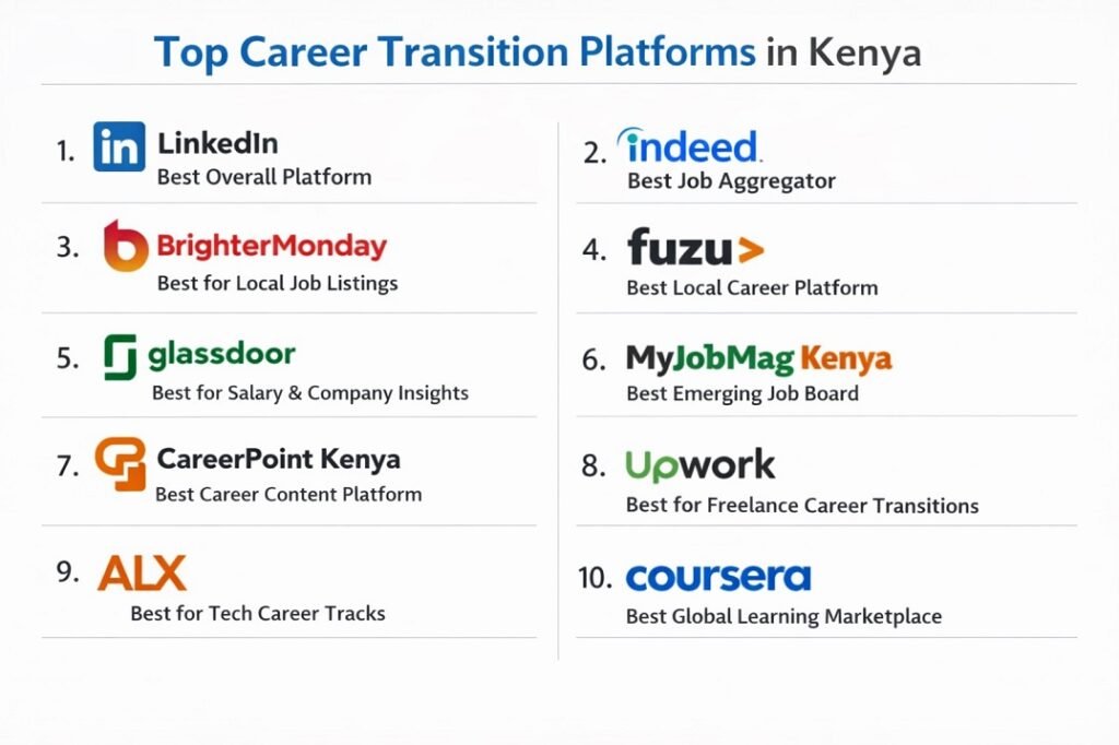 best career transition platforms in kenya