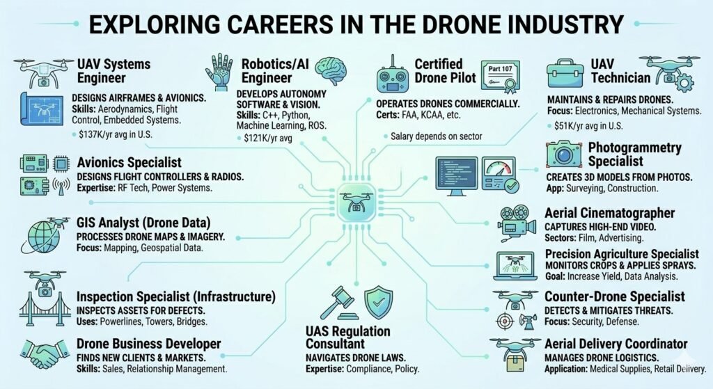 careers in drone industry