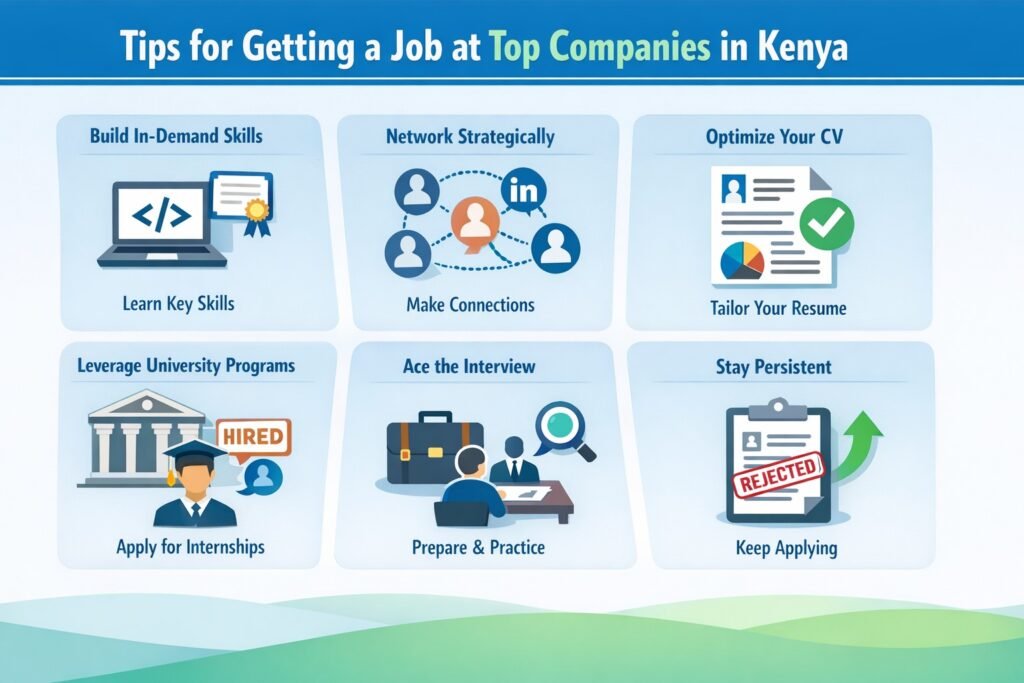 Ultimate tips for getting a job at top companies in Kenya