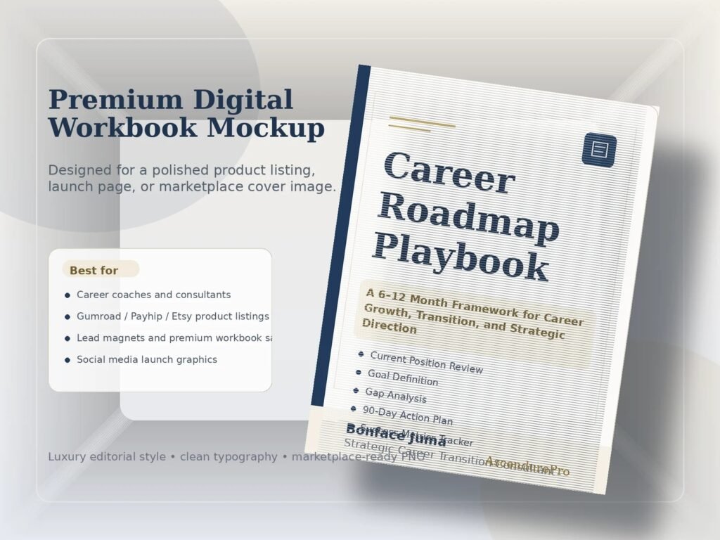 career roadmap playbook mockup