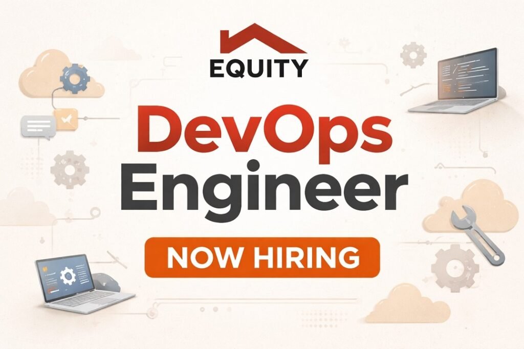 DevOps Engineer job opening at Equity Bank expiring 16 April 2026