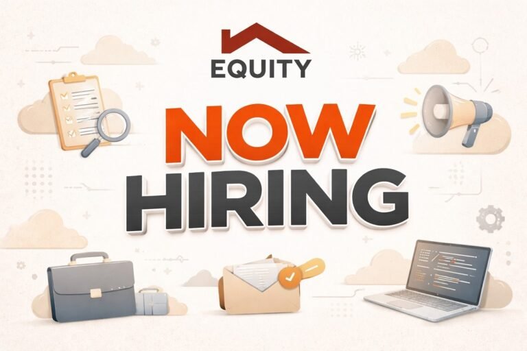 Now hiring at Equity Bank Group Holdings, April 2026