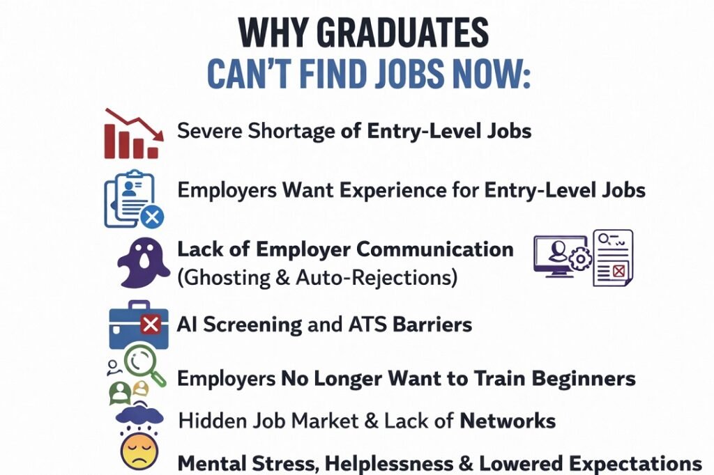 why graduates can't find jobs now