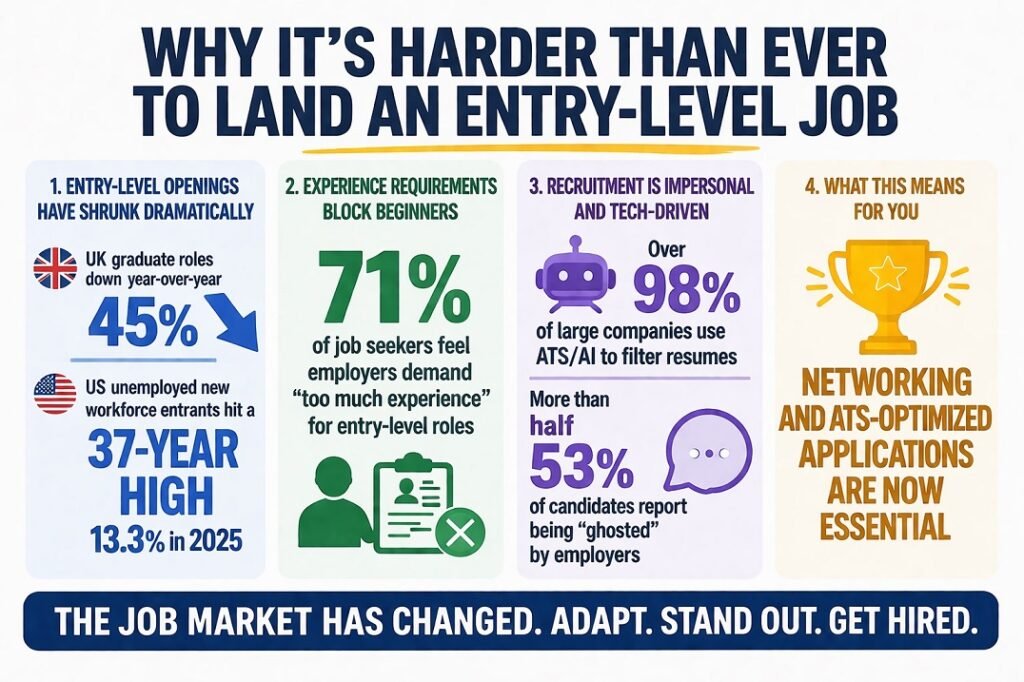 Stats showing why university graduates can't find jobs now